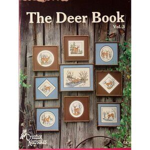 The Deer Book Vol. 3 Cross Stitch Pattern Design Guide Creative Keepsakes Rare